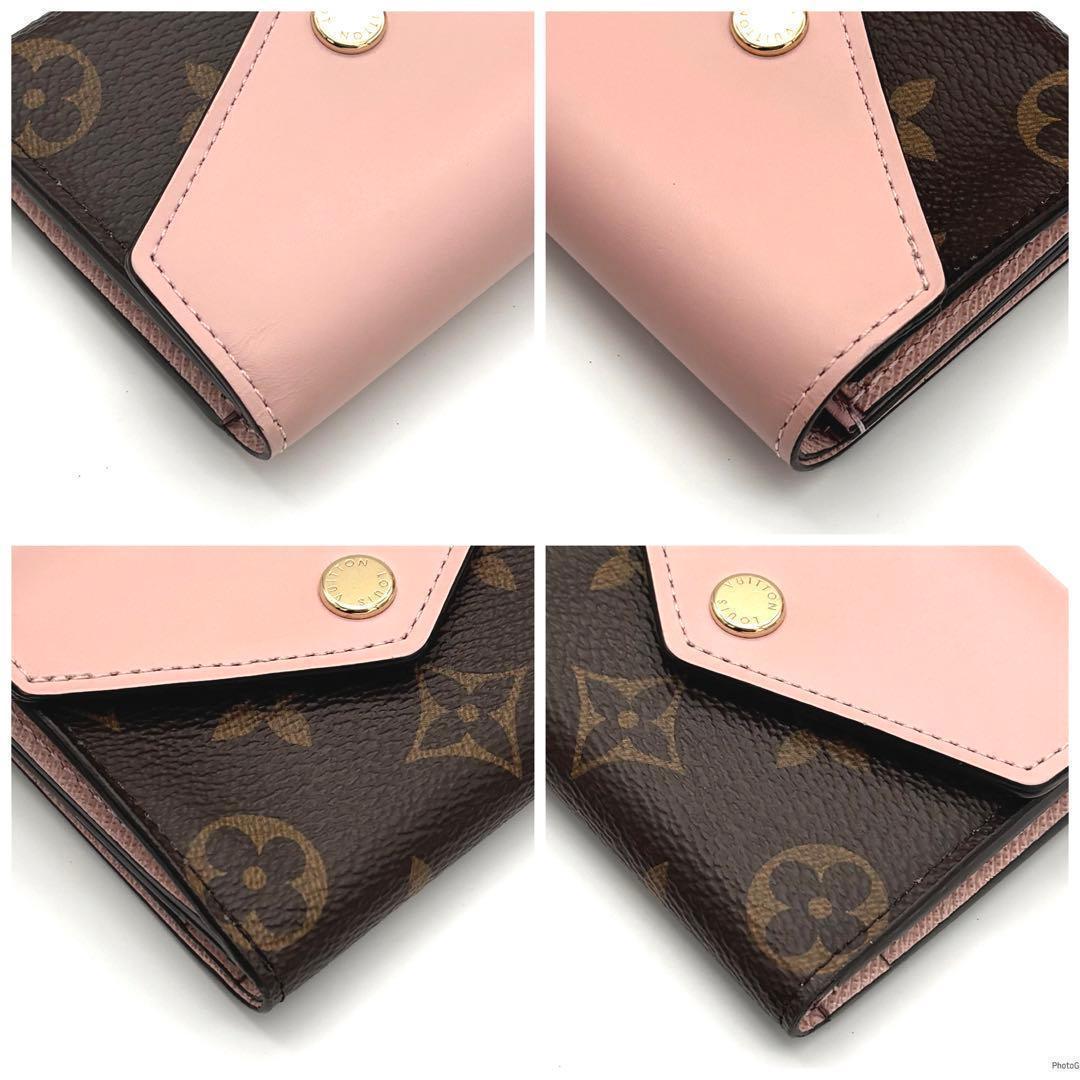 【未使用級】ルイヴィトン モノグラム ポルトフォイユ ゾエ 三つ折り財布