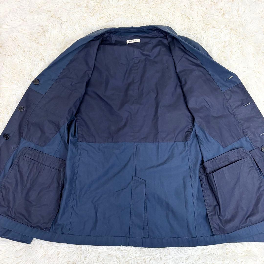 【美品】MARNI テーラードジャケット ネイビー　変形