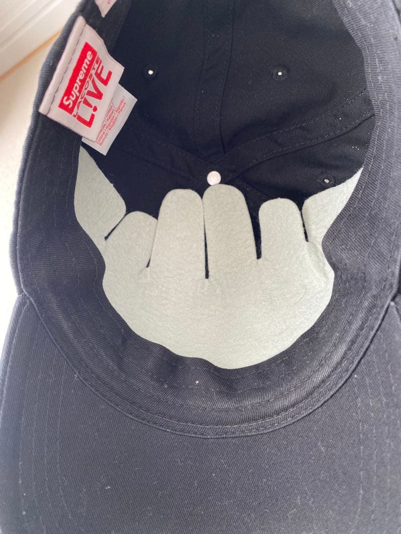 Supreme x Lacoste ブラックキャップ