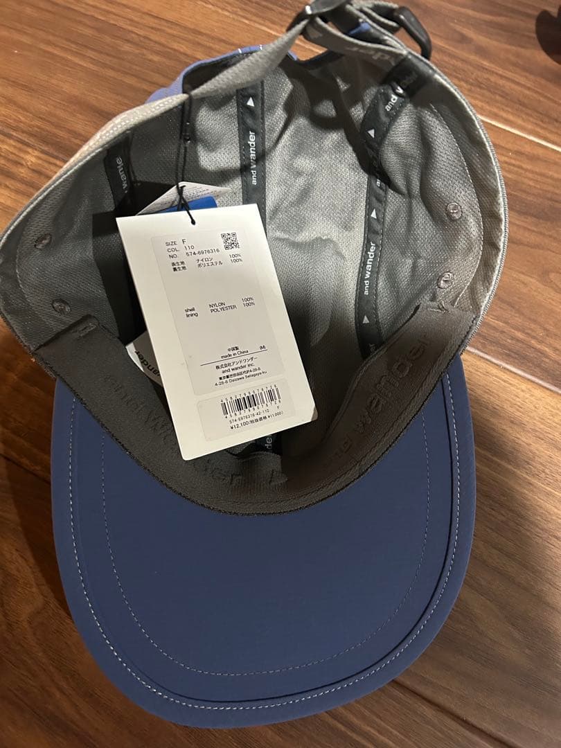 帽子 and wander JQ tape cap