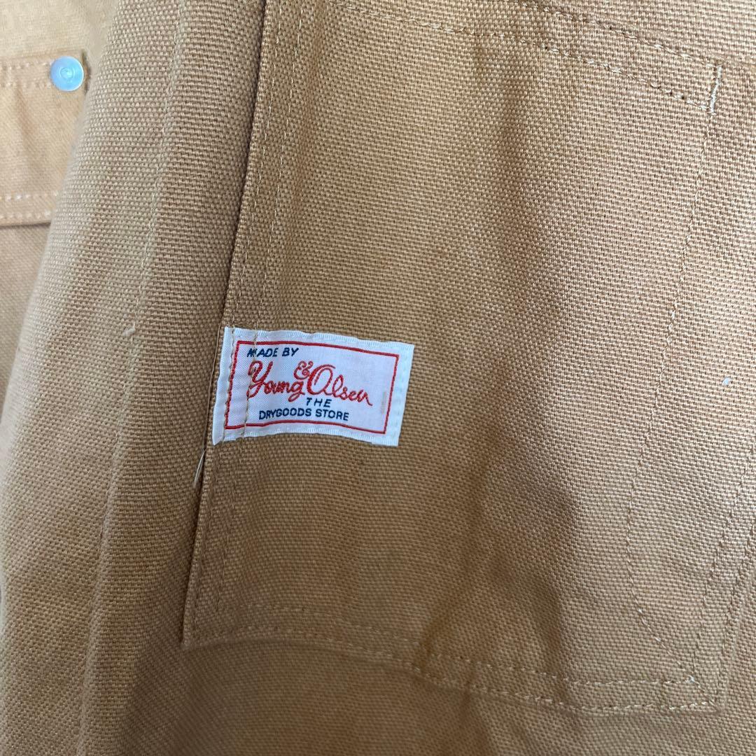 ヤングアンドオルセン別注 カバーオール ジャケット thriftwear