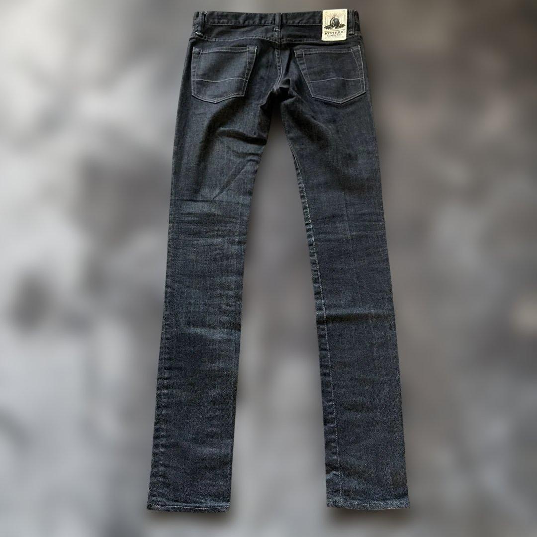 新品！HYSTERIC GLAMOUR スタッズ　ブラックデニム