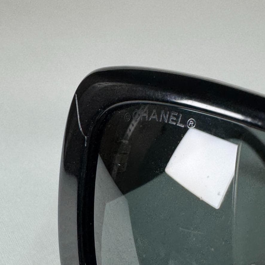 CHANEL サングラス カメリア ココマーク 5186 ケース付 眼鏡