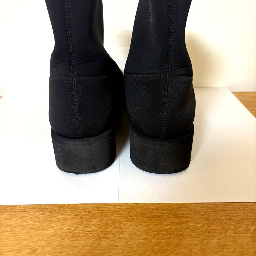 ISSEY MIYAKE × UNITED NUDE ショートブーツ　ブラック