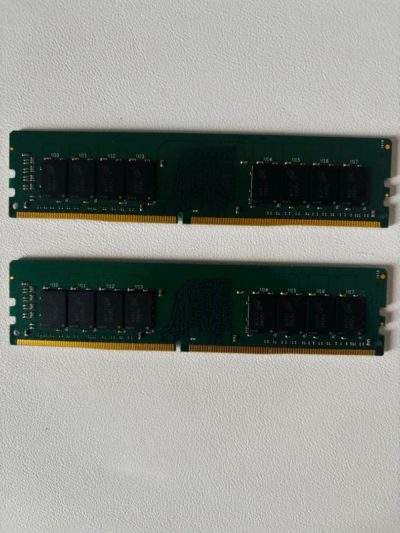 Crucial DDR4 16GB 2133MHz x2の合計32GB