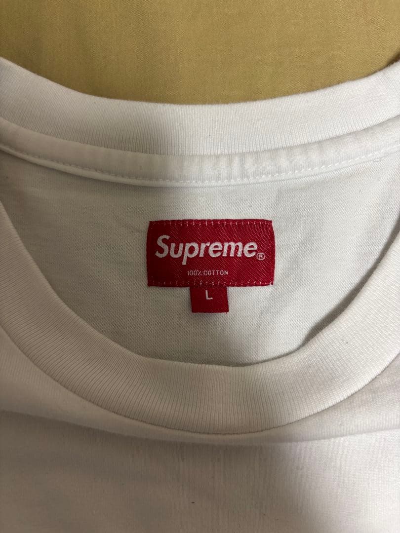ち*る様 supreme シュプリーム　ロンT サイズL