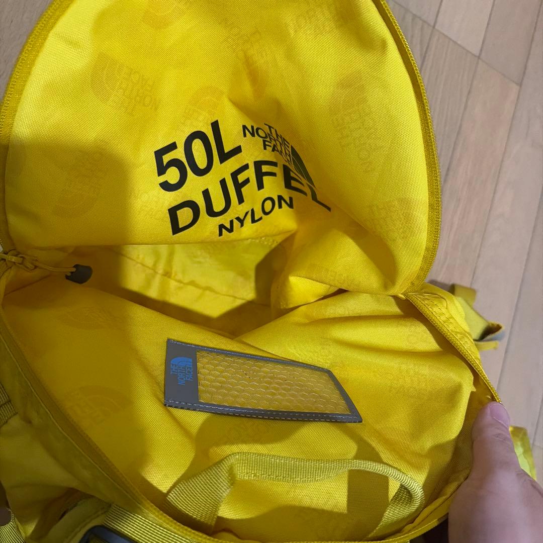 THE NORTH FACE ナイロンダッフル50 キッズ イエロー