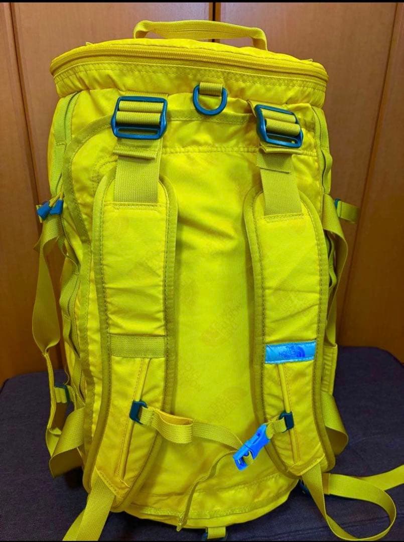 THE NORTH FACE ナイロンダッフル50 キッズ イエロー