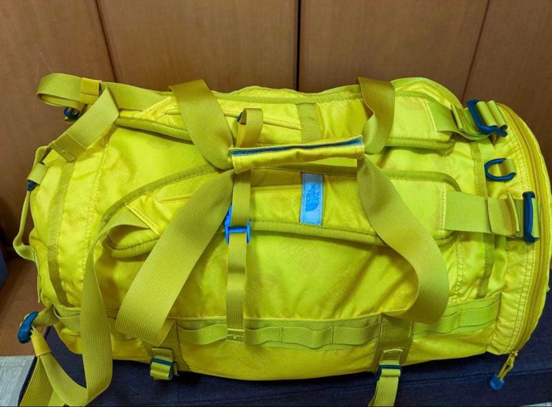 THE NORTH FACE ナイロンダッフル50 キッズ イエロー