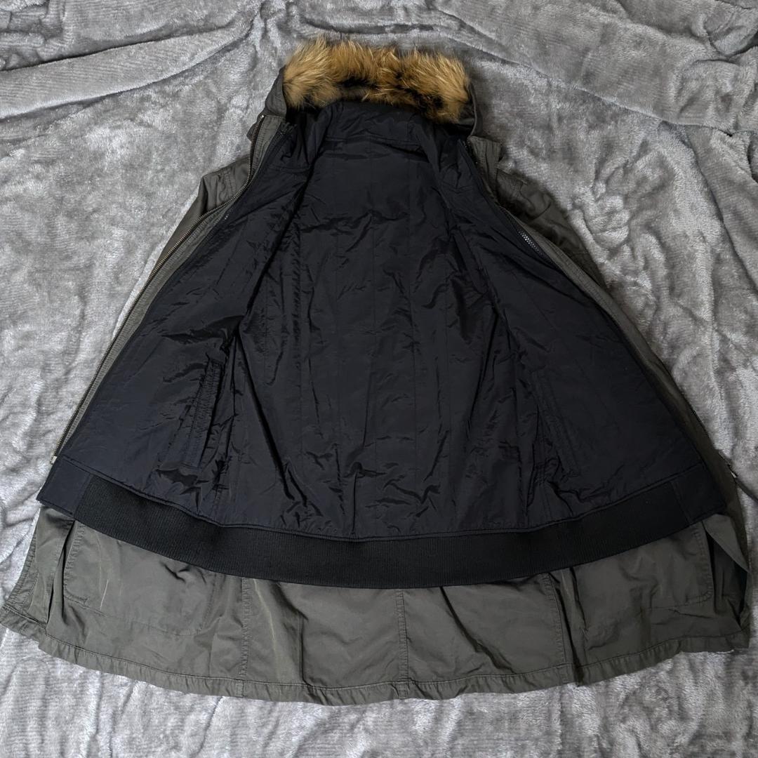 【価格変更済】キャサリンハムネット カーキ Lサイズ