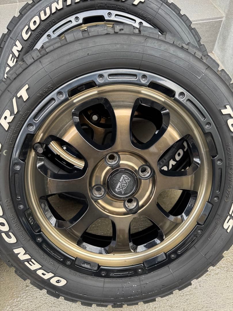 マッドクロス グレイス BRC/BK 15インチ 4.5J 4H100 ナット付