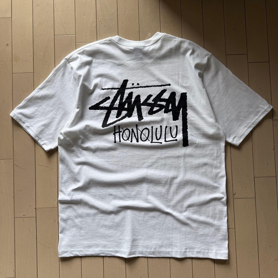 【新品】STUSSY HONOLULU TEE ホノルル　ハワイ限定　Lサイズ