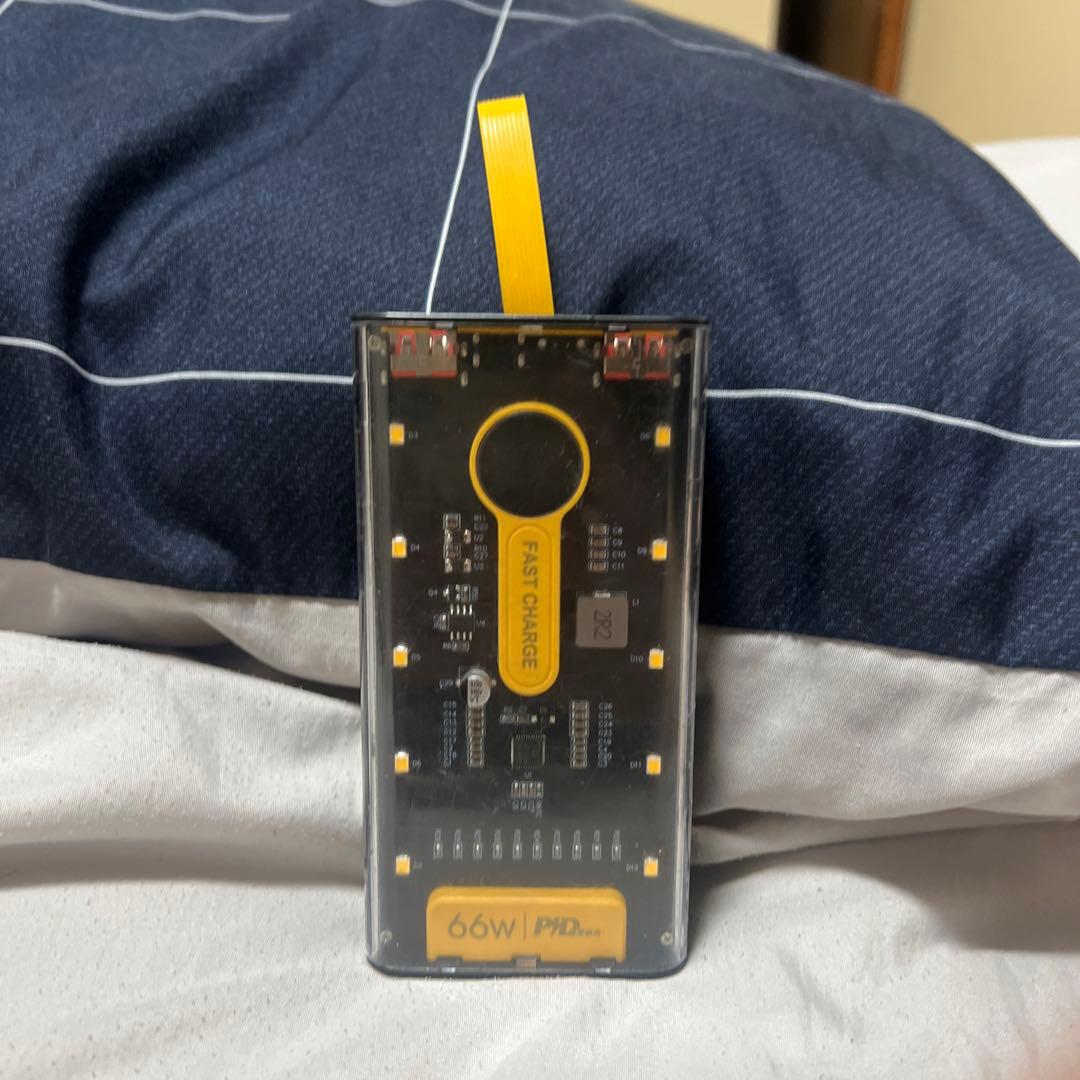 バックアップ充電器容量20000mAh。 LEDライトボックス