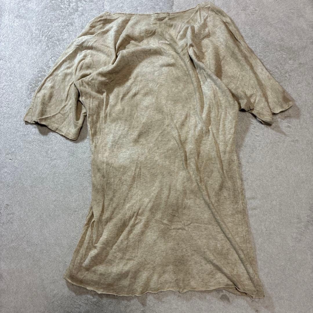 トップス Y2K g.o.a Archive Tye dye Asymmetry Tee