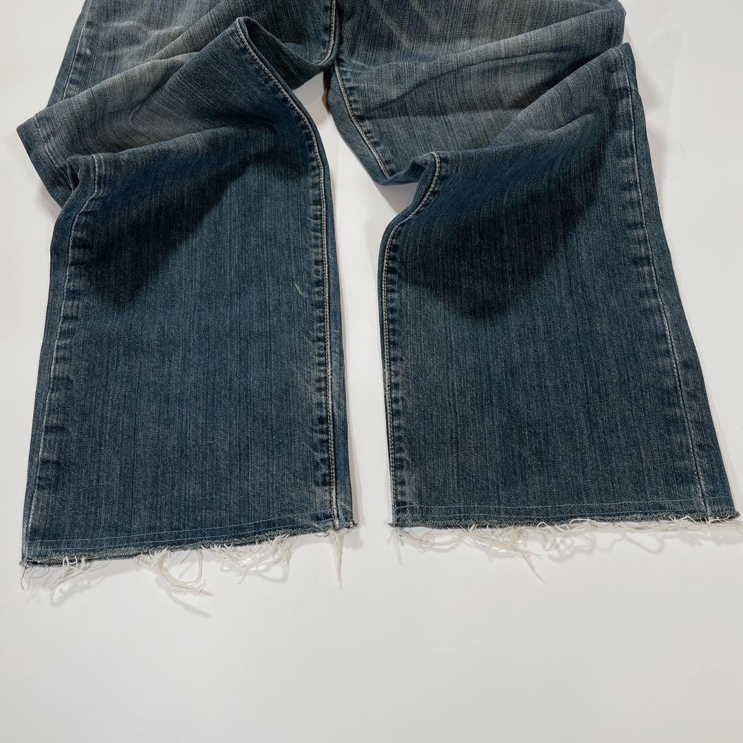 QUITO キイト W WAIST DENIM PT/ダブルウエストデニム　38