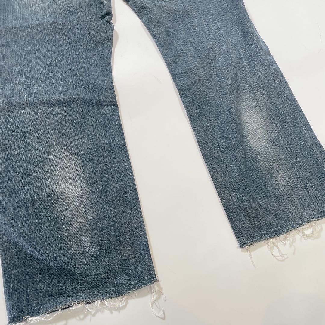 QUITO キイト W WAIST DENIM PT/ダブルウエストデニム　38