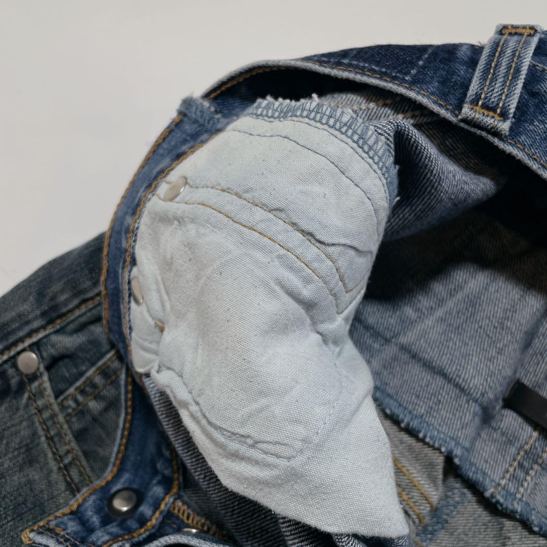 QUITO キイト W WAIST DENIM PT/ダブルウエストデニム　38