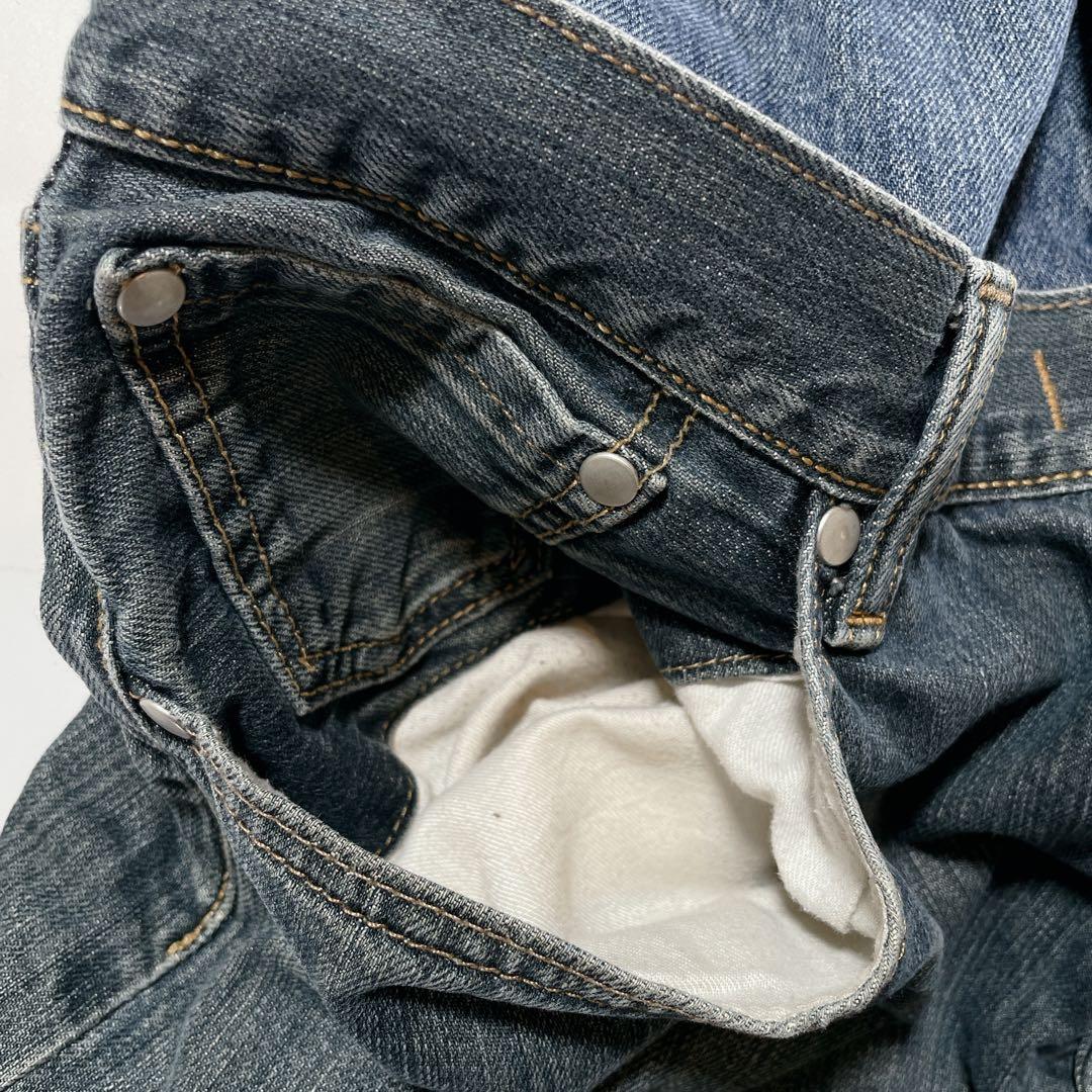 QUITO キイト W WAIST DENIM PT/ダブルウエストデニム　38