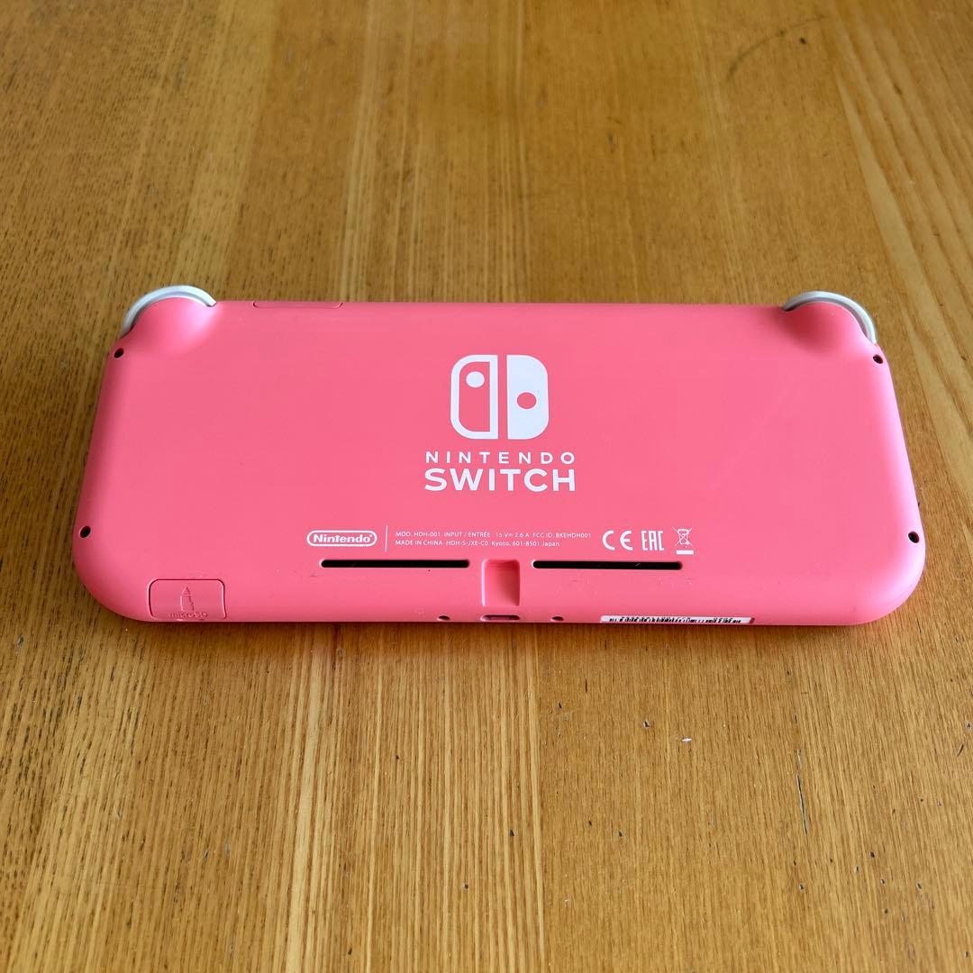 【操作難アリ】Nintendo Switch Lite コーラルピンク