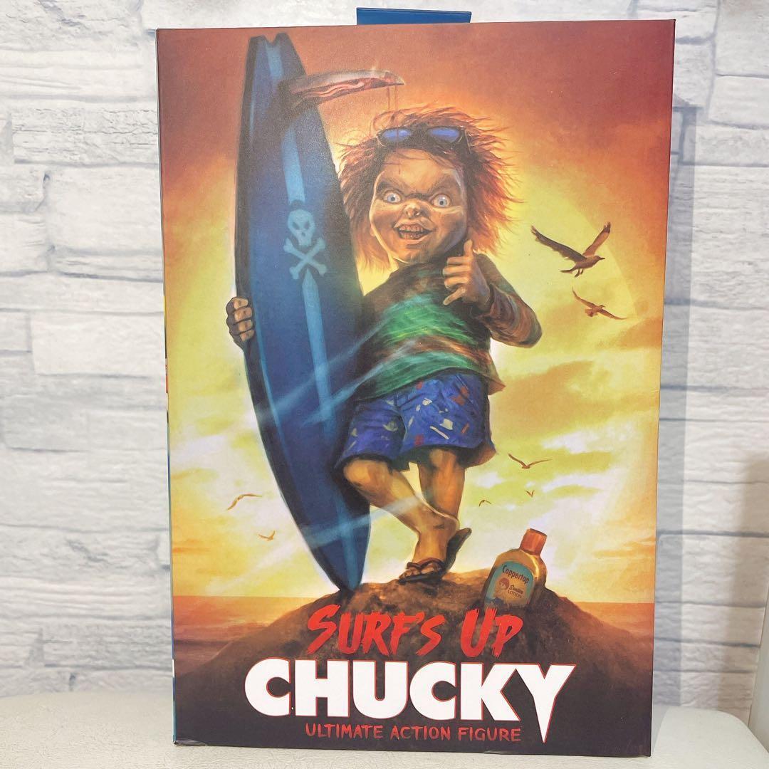新品　NECA Chucky チャッキー　サーフズアップ　ネカ　フィギュア
