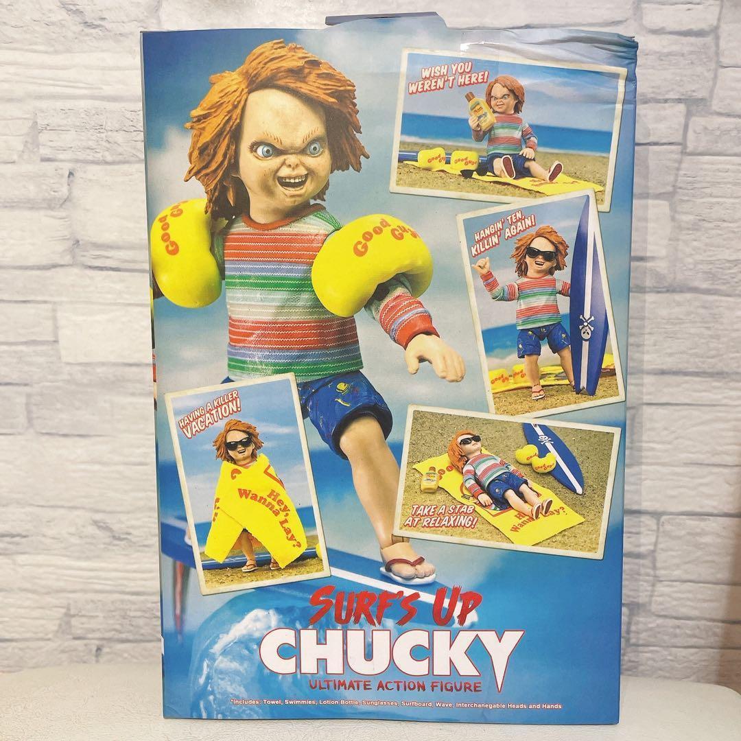 新品　NECA Chucky チャッキー　サーフズアップ　ネカ　フィギュア