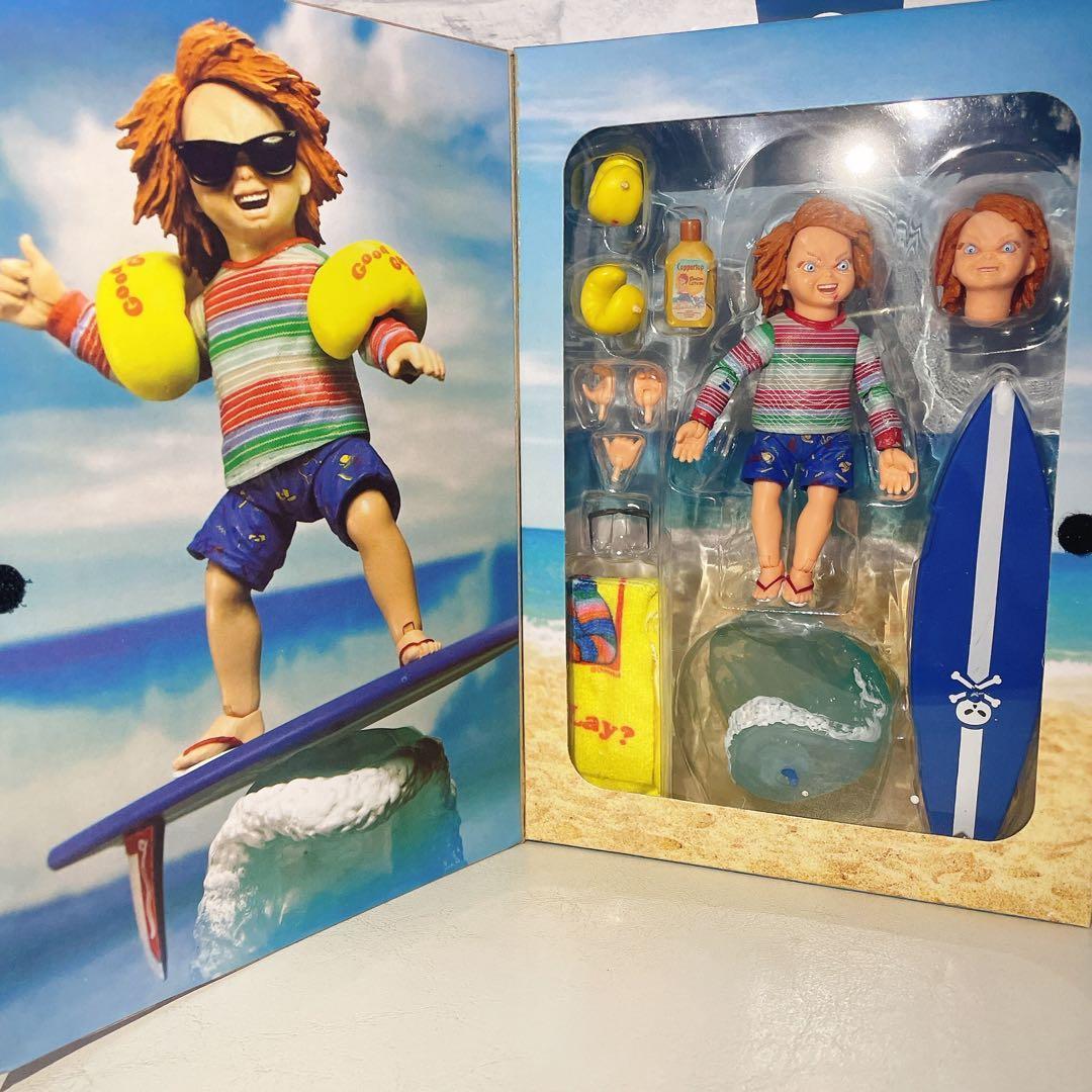 新品　NECA Chucky チャッキー　サーフズアップ　ネカ　フィギュア