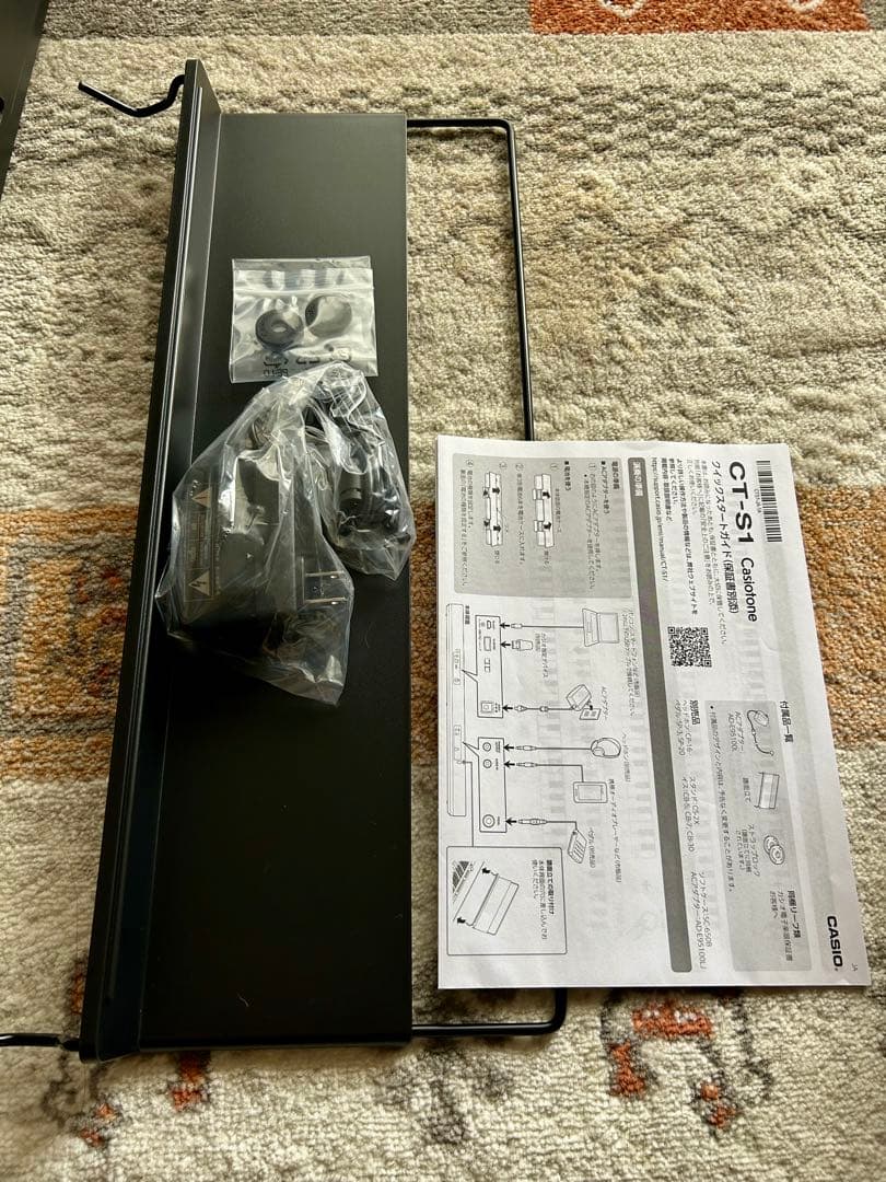 CASIO CT-S1 61鍵 ブラック 電子ピアノ