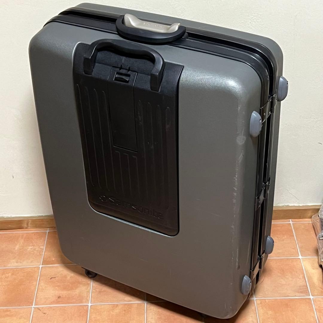 【Samsonite】 サムソナイト　大型スーツケース　グレー ACE 日本製