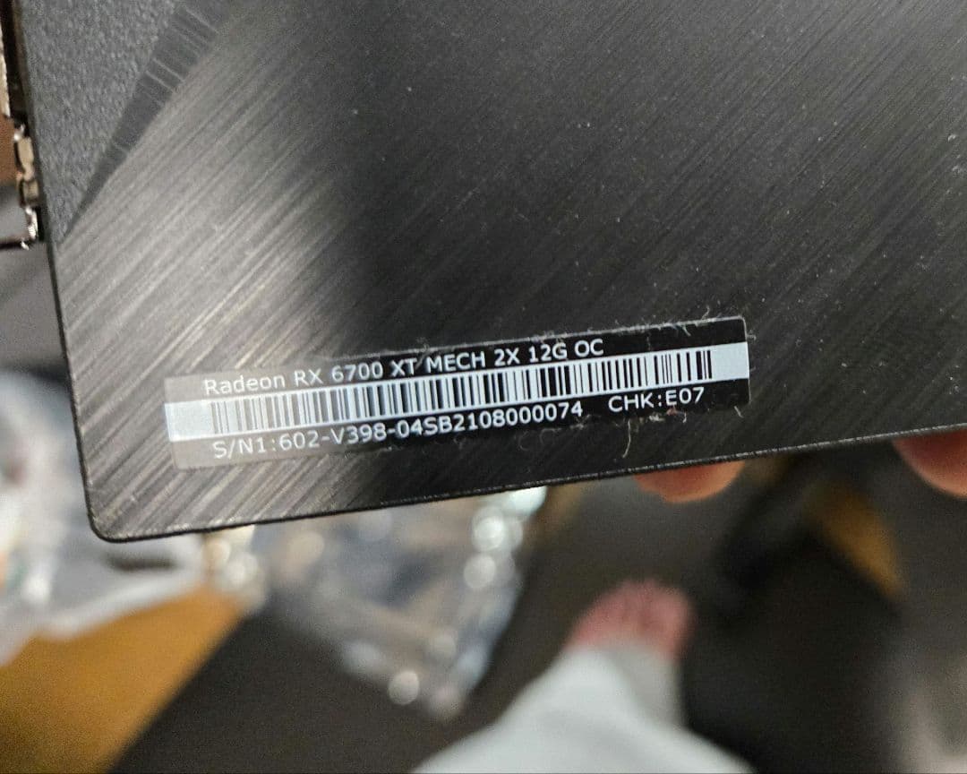 グラフィックボード・グラボ・ビデオカード msi rx6700xt 12g oc