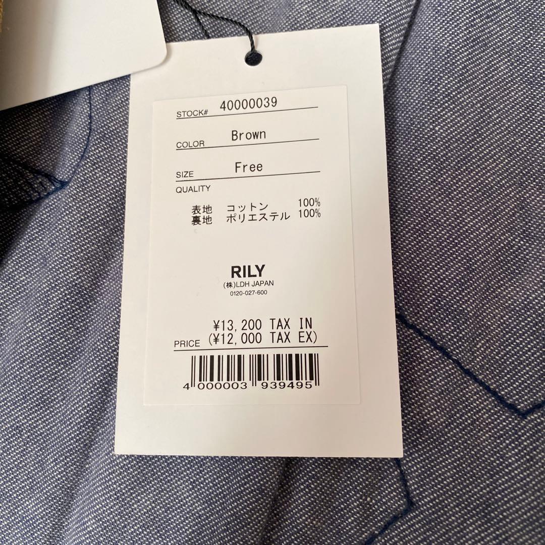 RILY Heart Logo Game Bag /今市隆二