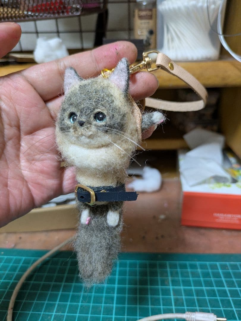 さくらもち⭐︎猫飼ってます 出品 豆猫PECO-LIN