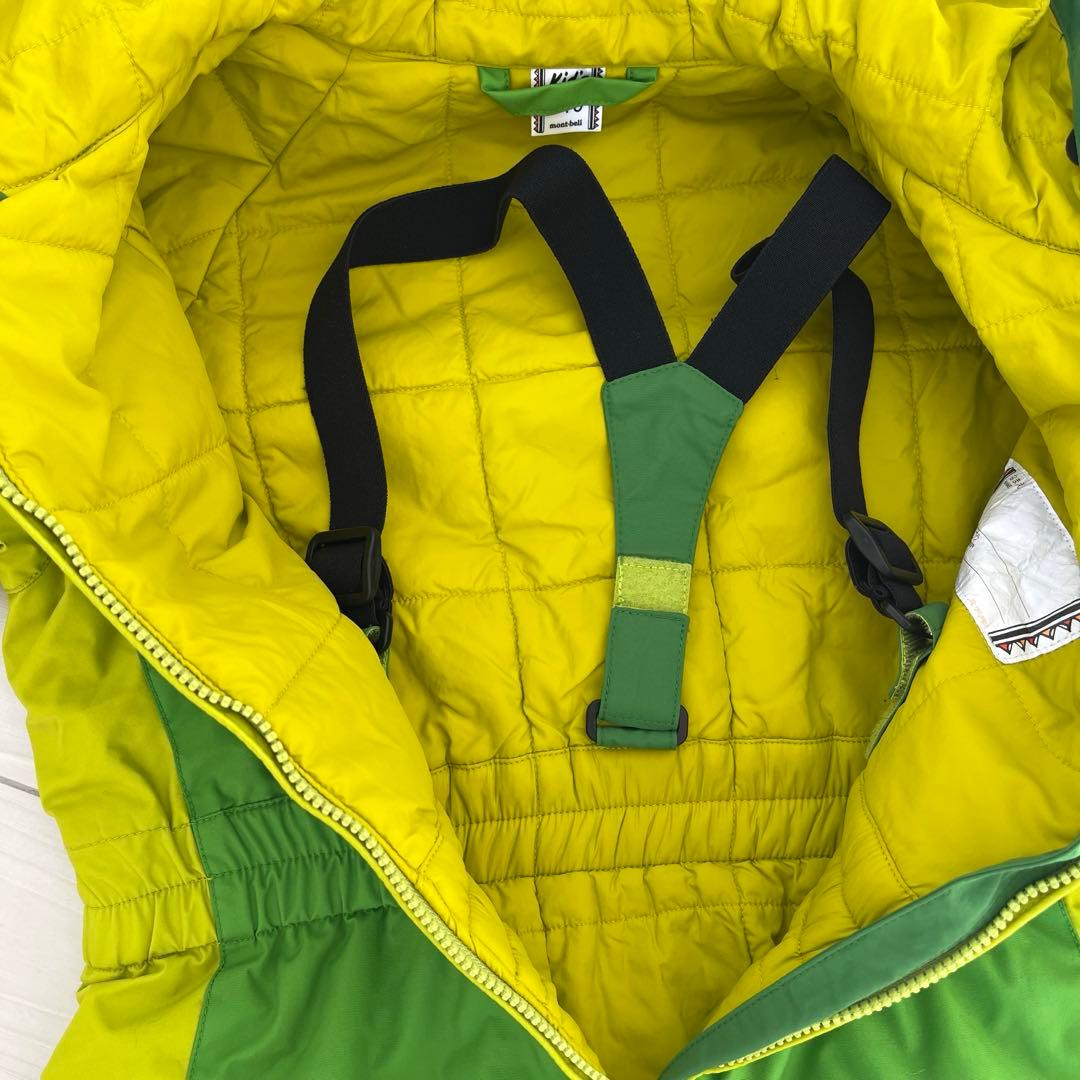 【美品】mont-bell キッズ　スノーウェア　110