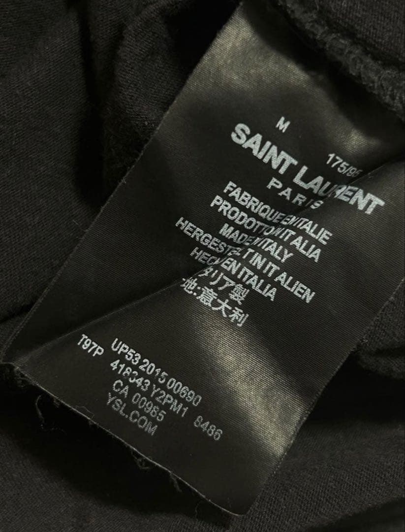 Saint Laurent Paris remake t-shirt 値下げ⭕️