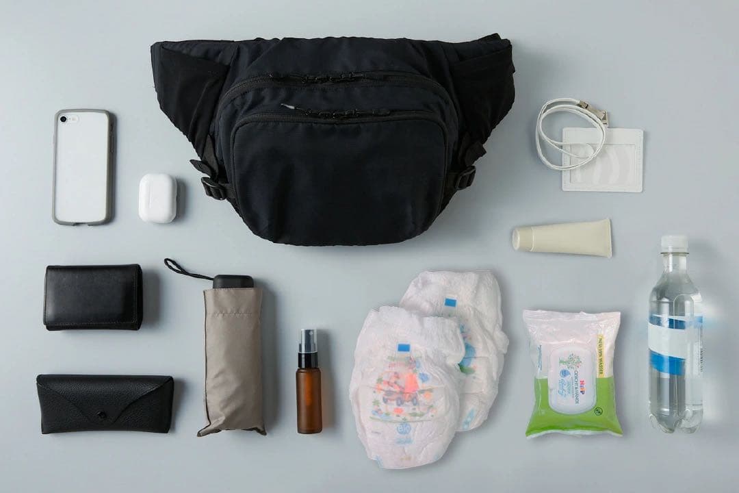 《明日まで値下げ出品》POLBAN ヒップシート リップストップブラック