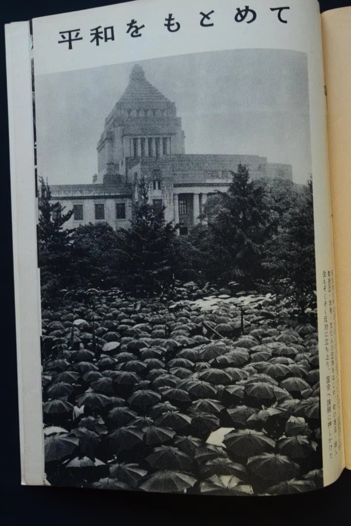 【黒い恐怖　安保と国民】1960年