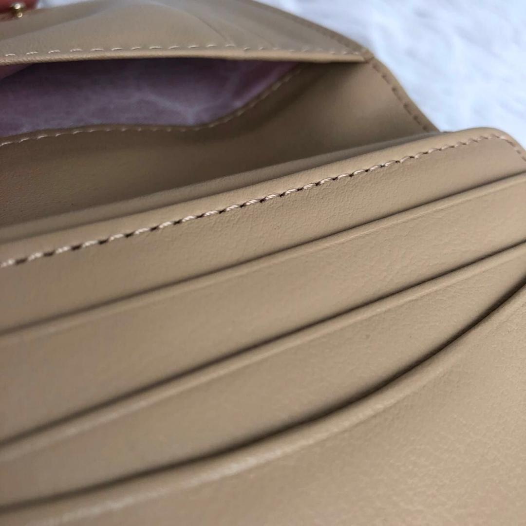 財布 レディース 二つ折り CLATHAS クレイサス 本革 レザー ワッフル