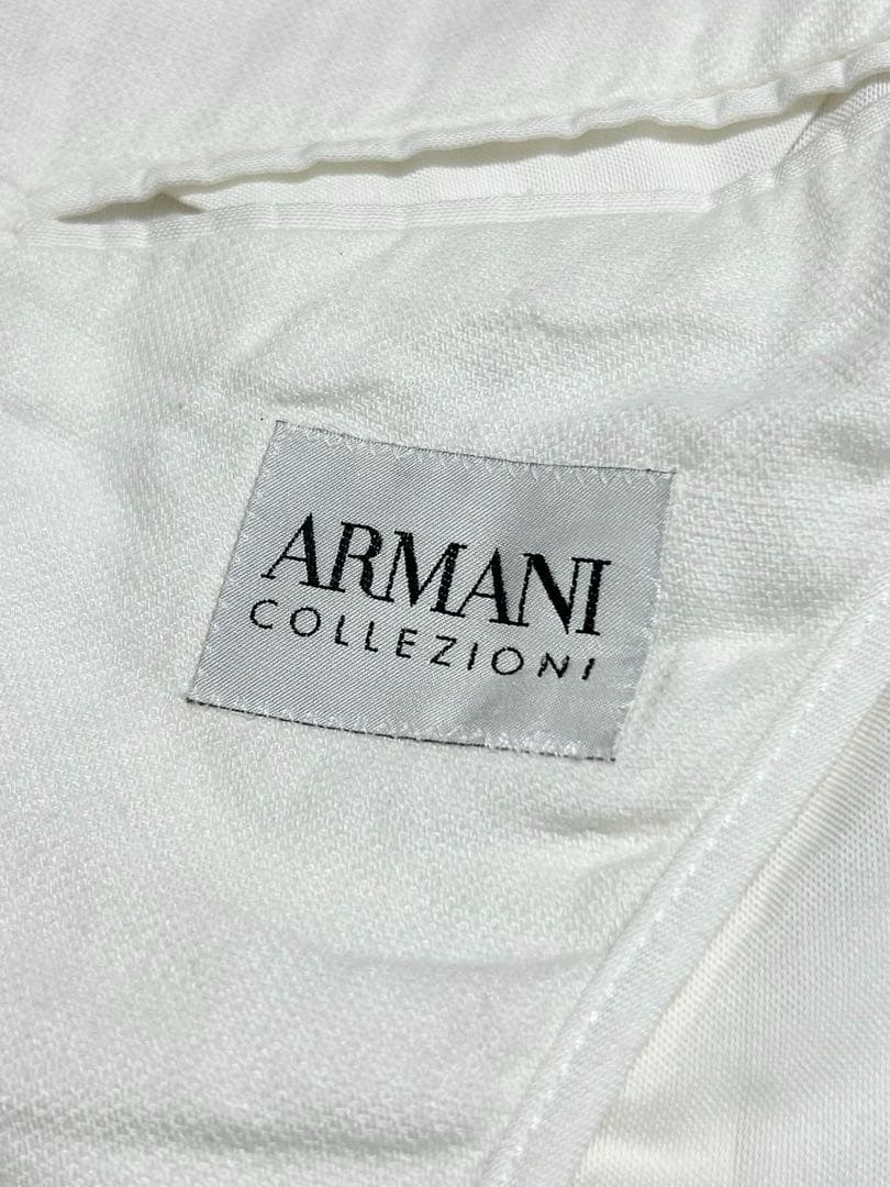 美品 ARMANI COLLEZIONI リネン テーラードジャケット