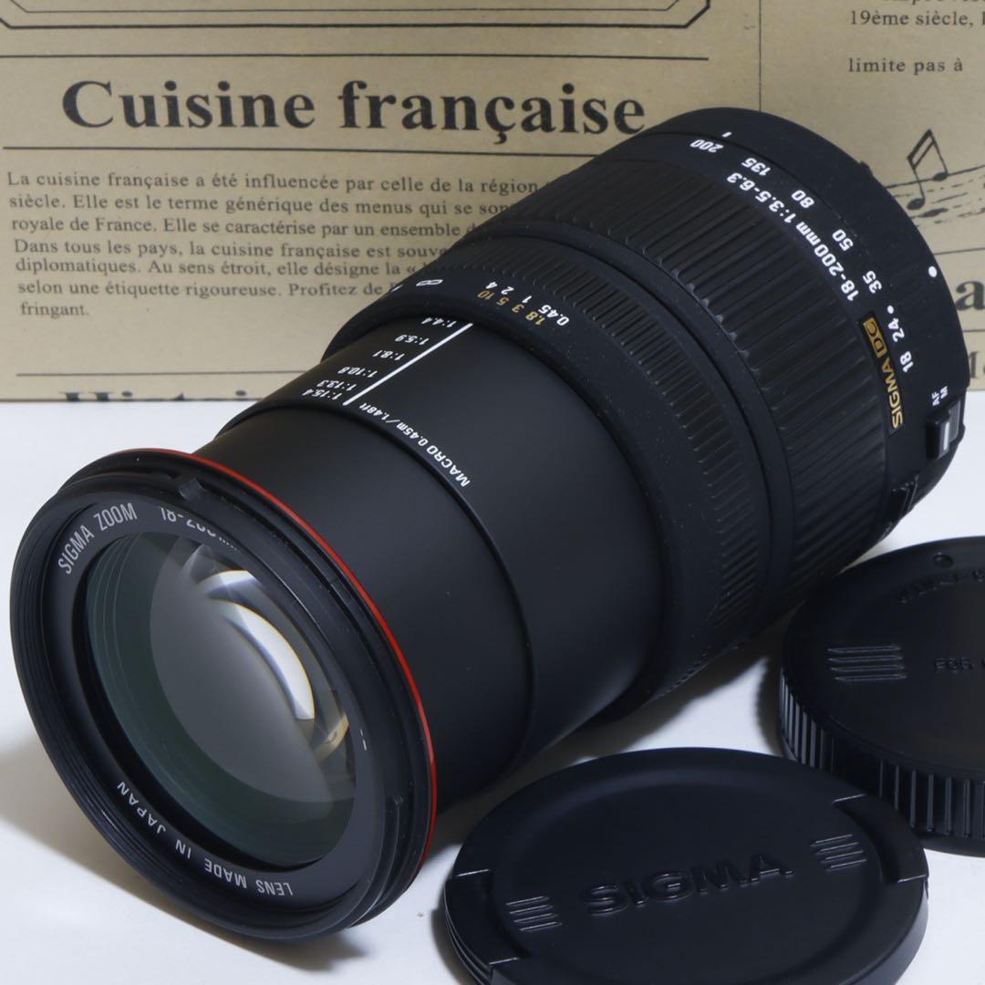 ⭐︎広角〜望遠☆Sigma 18-200mm for キャノン ☆