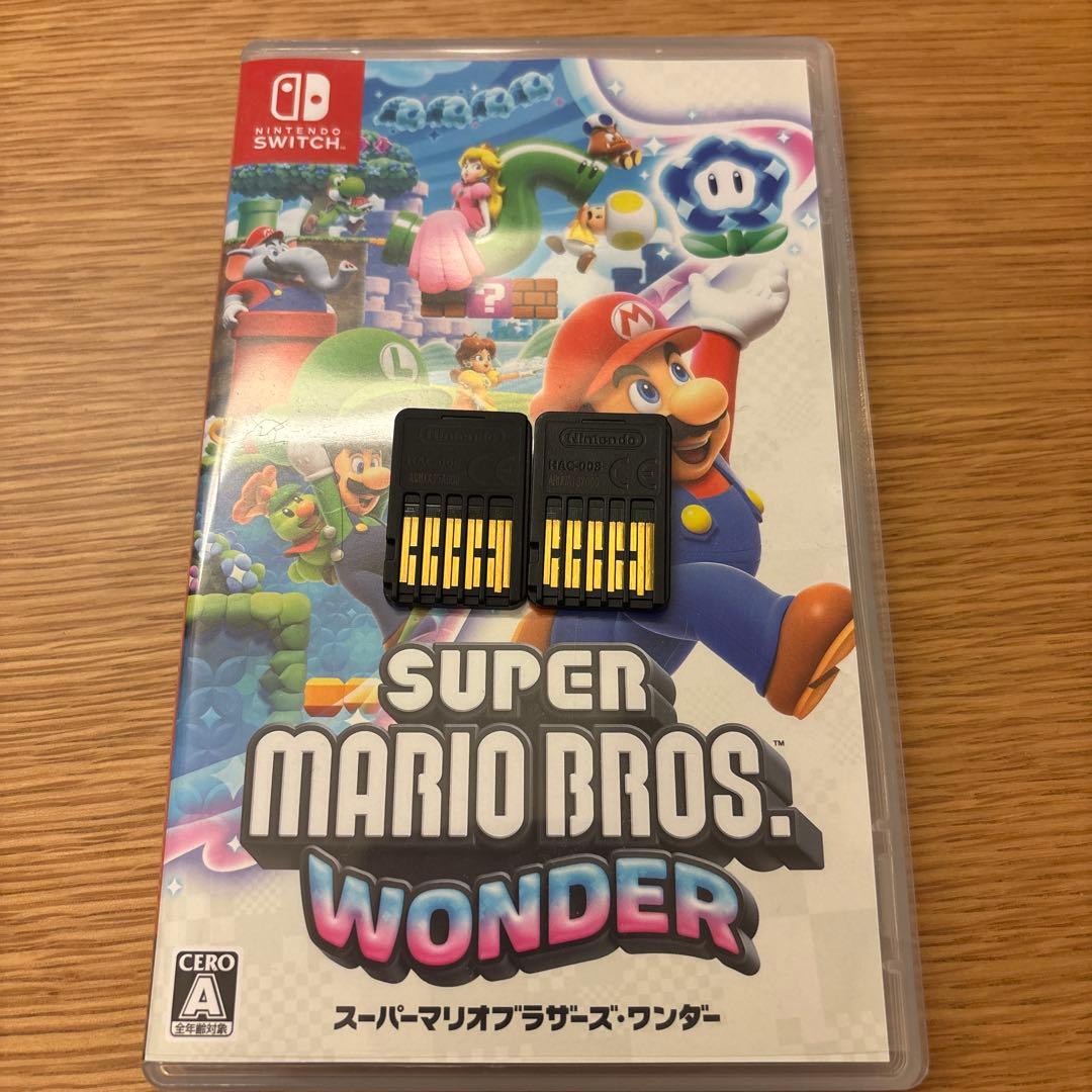 ハート　Nintendo Switchスーパーマリオゲームソフト2点セット