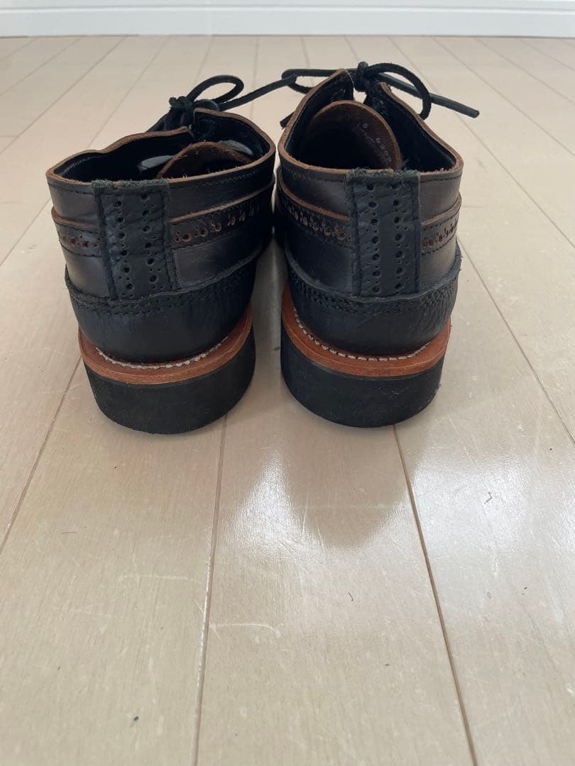 russel moccasin ラッセルモカシン　黒　レザー