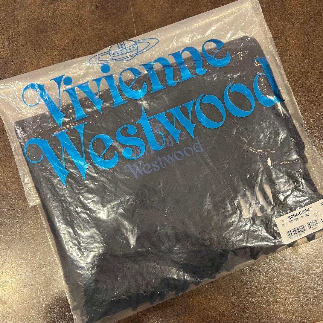 Vivienne Westwood ネイビー マフラー Fサイズ