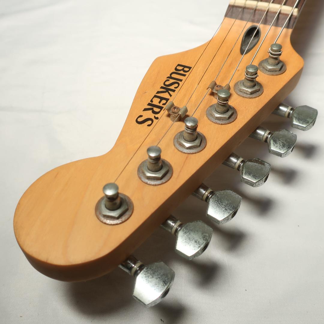 BUSKER'S エレキギター 3トーンブラウン 軽量