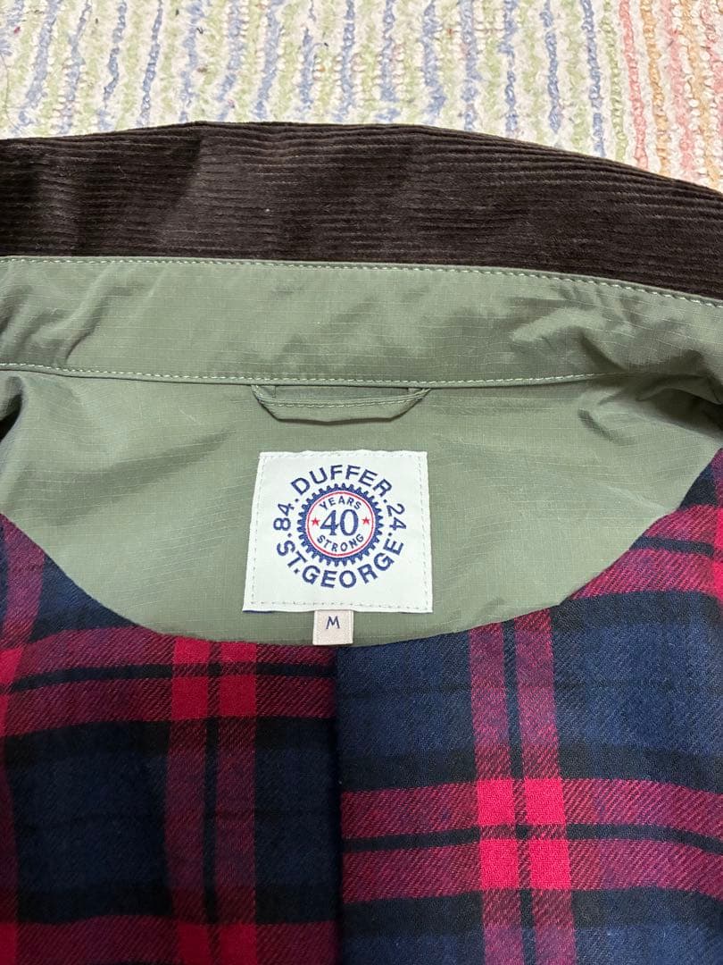 DUFFER ST.E オリーブグリーン ジャケット M