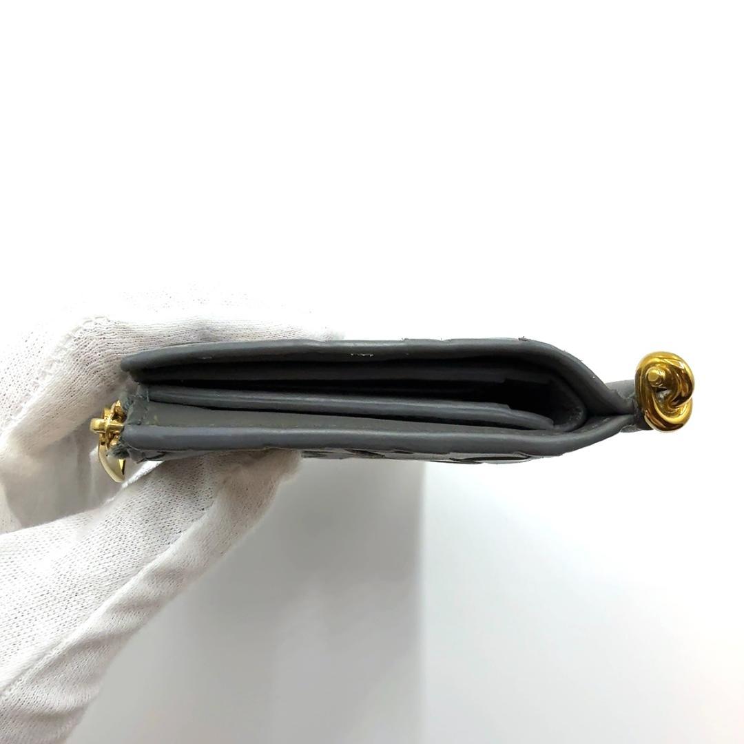 ◇ボッテガヴェネタ◇レザー/ソルスティス/コンパクトウォレット/二つ折り財布