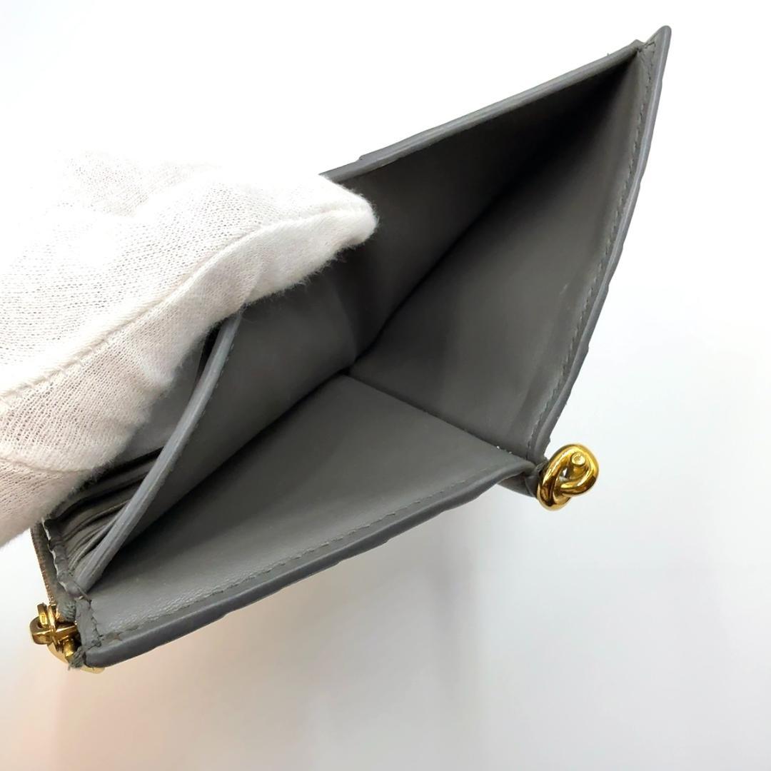 ◇ボッテガヴェネタ◇レザー/ソルスティス/コンパクトウォレット/二つ折り財布