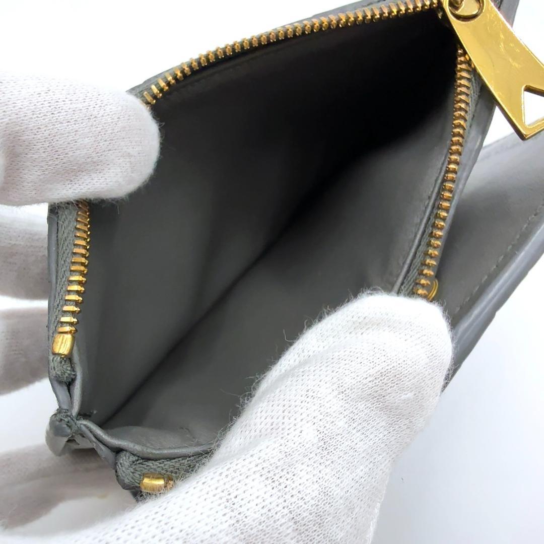 ◇ボッテガヴェネタ◇レザー/ソルスティス/コンパクトウォレット/二つ折り財布