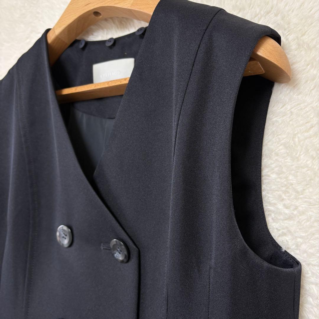 CELFORD 3way トレンチコート ワンピース 【S】 ボレロ 濃紺