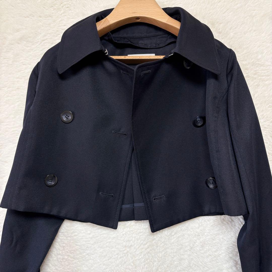 CELFORD 3way トレンチコート ワンピース 【S】 ボレロ 濃紺