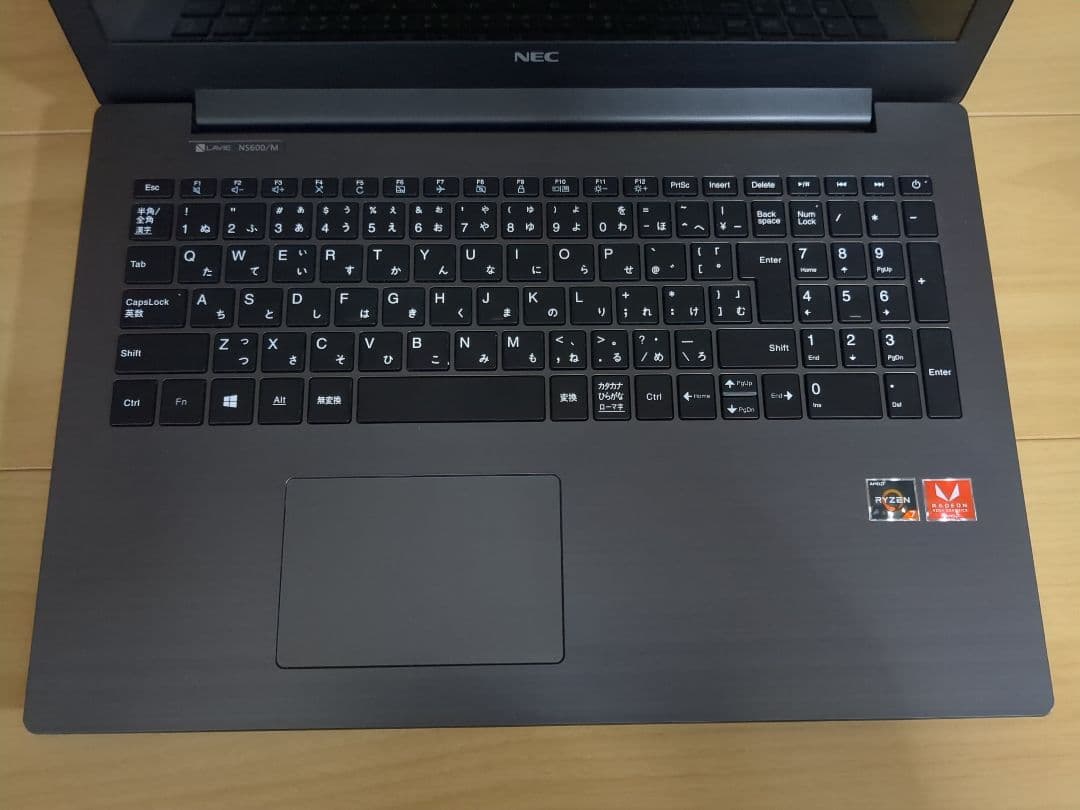 ジャンク NEC LAVIE NS600/MAB Ryzen7 メモリ4gb