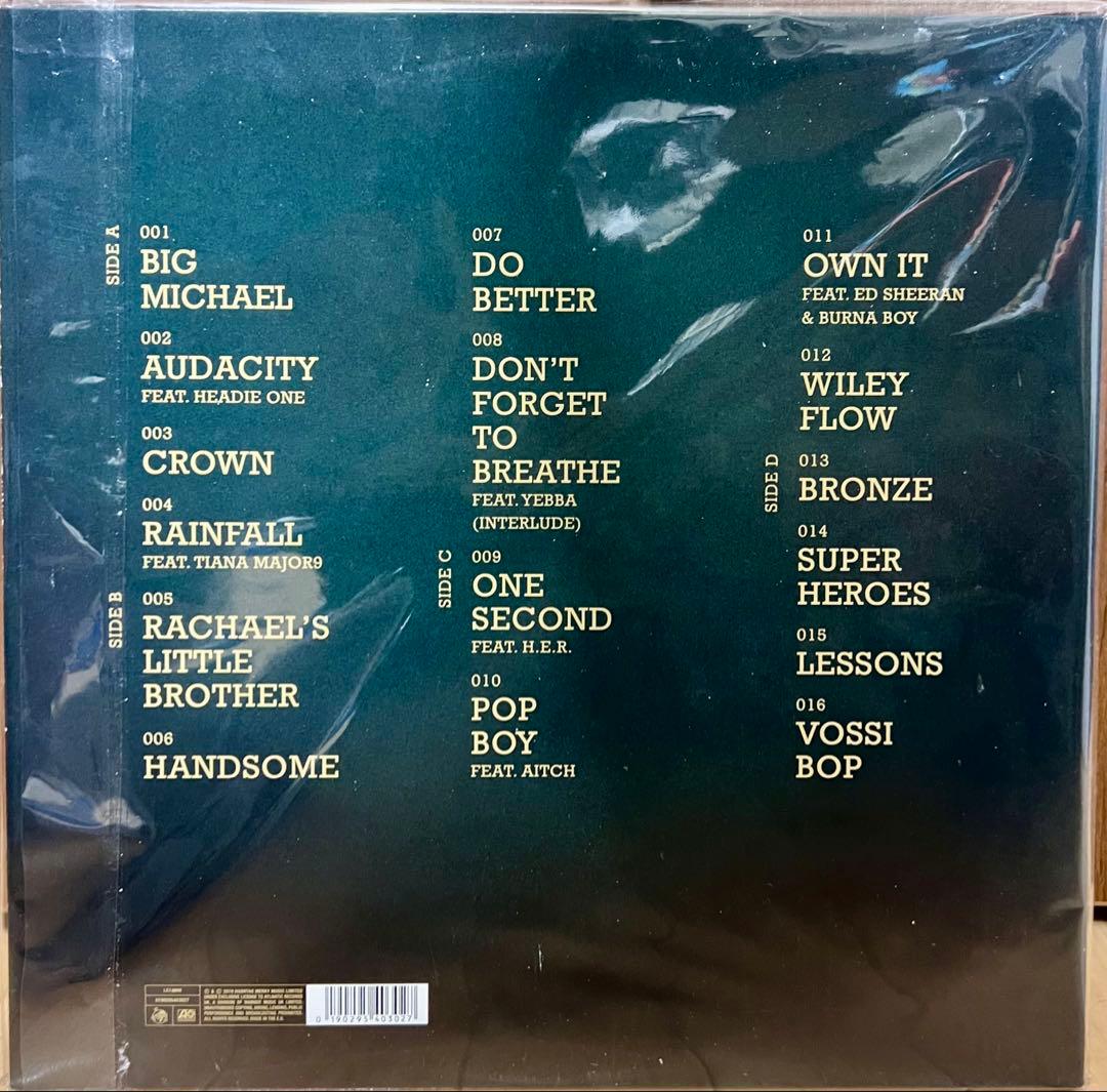STORMZY / HEAVY IS THE HEAD 2LP レコード